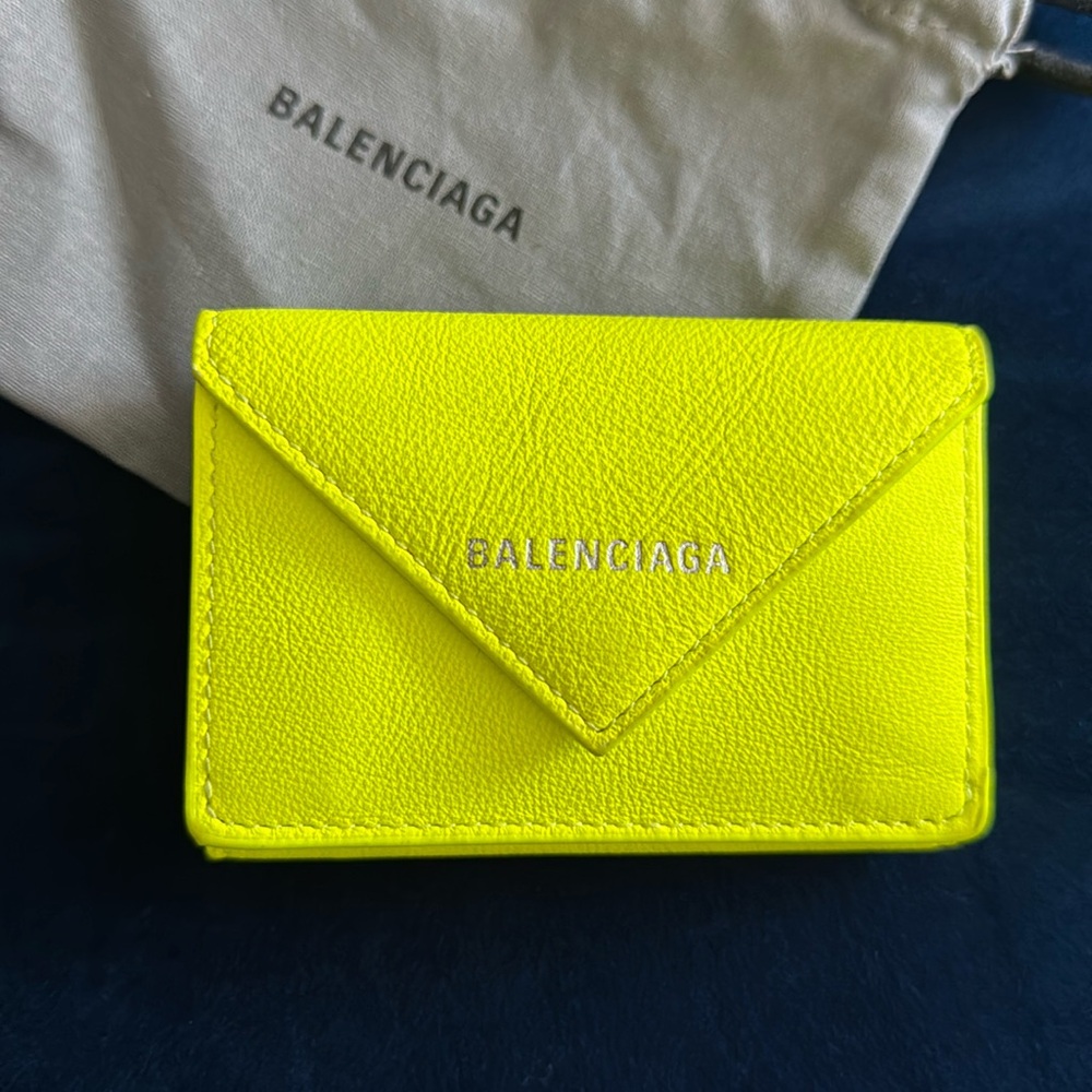 Authentic Balenciaga Papier Mini Wallet